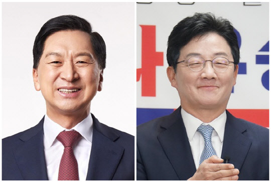 김기현(왼쪽) 국민의힘 의원과 유승민 전 국회의원. <김기현 의원실 제공, 유승민 SNS>